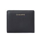 Champs - Portefeuille Hybride Iconic de - Noir-Porte-cartes avec protection RFID