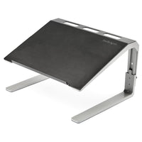 Startech - Porte-portable Heavy Duty Adjustable - Noir/Argent-Un support ergonomique permet de soulever votre portable de votre bureau, avec un angle incliné pour une visualisation confortable