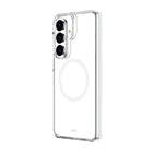 AXS - Crystal Shield D3O Magsafe Compatible pour Samsung Galaxy S26+ - Transparent-Rebords biseautés surélevés protégeant votre appareil contre les chutes directes sur l’écran du téléphone et empêchant l’usure lorsqu’il est posé à l’envers