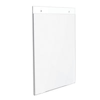 Porte-affiche à montage mural Deflecto Classic Image – Orientation portrait − 2 po l x 11 po H – Transparent-Le porte-affiche est conçu pour protéger vos affiches des taches, des rayures et des déchirures.