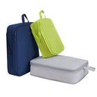 Travelon - cubes de rangement à compression - tons froids - Lot de 3-Un petit cube et deux grands cubes permettent de ranger les vêtements, des pulls aux chaussettes, et les poignées de préhension vous permettent de tirer rapidement et facilement les cubes dans et hors des bagages