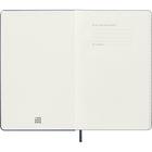 Moleskine - Agenda semainier Classic18 mois 2025-2026 - couverture rigide - grand format (12 -7 x 21 cm) - bleu saphir - 208 pages-Papier sans acide couleur ivoire 70 g/m²