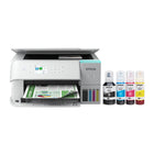 Epson - Imprimante multifonction couleur sans fil EcoTank ET-3930 à réservoirs d’encre géants – Blanc-Worry-free printing: Epson EcoTank comes with enough ink to print up to 6,600 pages black/5,500 colour for fewer out-of-ink frustrations. Each replacement ink bottle set is equivalent to about 80 cartridges
