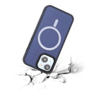 TUFF8 - Étui robuste Glide Guard pour iPhone 15 Plus - Bleu nuit-Conception ergonomique : TUFF8 a été conçu pour donner à vos doigts et à vos mains plus de contrôle tactile lorsque vous passez des appels, envoyez des SMS ou utilisez votre téléphone grâce à sa prise en main bien conçu