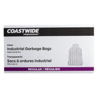 Coastwide Professional - Sacs à ordures - réguliers - 35 po l x 50 po L - transparents - Paquet de 200-Robustesse : Régulier