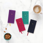 Letts - 2026 Agenda hebdomadaire Woodland - 6-7/8 po x 3-1/8 po - Vert - Multilingue-Multilingue