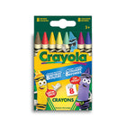 Crayola - Comprend crayons couleur édition limitée - Paquet de 8-ROBUSTE ET DURABLE : Conçus pour résister à la vivacité des jeunes artistes, ces crayons promettent des aventures colorées sans casse fréquente
