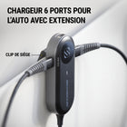 Scosche - Chargeur de voiture Scosche 100W Multi-Port Voyage-5