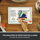 Stylet numérique Logitech Crayon pour tous les iPad (versions 2018 et ultérieures) avec technologie Apple Pencil - Orange-Logitech Crayon se connecte instantanément à l'iPad. Dessinez en toute simplicité.  Aucun couplage de dispositifs complexe requis ou autres retards imposés. Besoin d'une ligne plus épaisse ou plus fine? Inclinez le crayon: la pointe intelligente ajuste automatiquement le tracé.