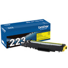 Cartouche de toner OEM à rendement standard Brother TN223 - Jaune-Compatible avec les modèles d'imprimante tout-en-un Brother : HL-L3210CW, HL-L3270CDW, HL-L3290CDW, MFC-L3710CW, MFC-L3750CDW et MFC-L3770CDW