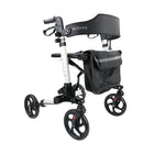 BIOS Living - Ambulateur Eclipse 21 po -Le cadre à repliage croisé permet un pliage latéral et il peut se tenir debout indépendamment en position pliée. Le deuxième mode de pliage permet un pliage plus compact pour plus de commodité et d'options de stockage