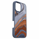 OtterBox - Coque Symmetry avec motifs graphiques et MagSafe pour iPhone 16 - Marbre du désert élevé-Design ultra-fin qui suit parfaitement les lignes de votre téléphone
