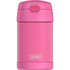 Thermos - Pot alimentaire avec cuillère Thermos FUNtainer - 470 ml - Rose fluo-Technologie d’isolation sous vide ThermosMC offrant une rétention maximale de la température