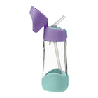 b.box - Bouteille Tritan - 450ml - Pop Lilas-Paille anti-fuites et poignée robuste pour l’école et les sorties