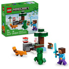 LEGO - Minecraft L’aventure de Steve dans la taïga-Un petit ensemble LEGO débordant d’action, de trésor et de plaisir explosif Minecraft