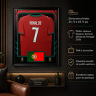Frameworth - Coupe du Monde FIFA 2026 Officielle Portugal Cristiano Ronaldo Cadre Réplique de Maillot - 25,75 po x 33,75 po-8
