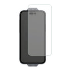 AXS - ARMORGlass Pro Protecteur d'écran avec plateau d’installation pour Apple iPhone 15 Plus-Surface dure 9H