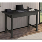 Sunjoy - Bureau de travail Portland - 47.3 po l x 23.7 po P x 30 po H - fini antique-Structure en acier avec fini antique réalisé à la main