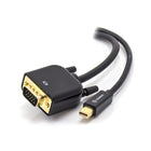 ALOGIC - Câble Mini DisplayPort vers VGA Smartconnect 2M mâle vers mâle-Connecteurs plaqués or pour une meilleure connectivité et des pertes minimales