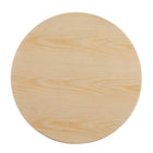 Modway - Verne 28 po Table à manger, Or Naturel-Socle en socle en métal en or poli