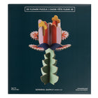 General Supply Goods + Co - Trousse de fleurs 3D-Comprend des morceaux de carton précoupés pour construire une fleur 3D