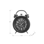 Monarch Specialties - Horloge - 12 po Rond - Mécanisme D'Engrenage - Noir - Transitionnel-Horloge analogique facile à lire avec des marques numériques sur une surface en verre, avec des engrenages métalliques fonctionnels ajoutant une touche industrielle décorative