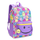 Trailblazer - Ensemble Sac à dos 3 pièces avec glacière isotherme et trousse à crayons - Imprimé violet-Confort et sécurité : Les bretelles rembourrées assurent un confort tout au long de la journée, tandis que les détails réfléchissants améliorent la visibilité pour plus de sécurité.