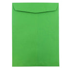 Jam Paper - 10 x 13 Catalogue à ouverture sur le côté court Enveloppes avec fermeture gommée - Brite Hue Christmas Vert recyclé - 25 Paquet-Enveloppes de catalogue vertes de Noël à ouverture latérale
