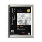 SECO Snap Affiche Cadre Cas, 11 x 17 pouces, Argent-Cadre affiche