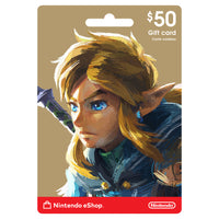 Nintendo - Carte cadeau de $50 [Téléchargement]-Genre : Carte cadeau