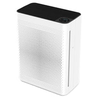 Aluratek - Purificateur d’air True HEPA H13 avec moniteur PM2.5 - pour 260 pieds carrés. Chambres - Noir-Filtre 99,7 % de la poussière, des allergènes, de la fumée, du pollen, des squames d’animaux et des odeurs