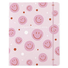 Graphique - 2024-2025 Académique Visage Souriant Mensuel Planificateur de Bureau - 20.32 x 25.4 cm-18 mois
