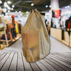 Wamaco - Réutilisable lavable petite sac à t-shirt - 8.5 po x 5 po x 17 po - kraft - paquet de 100-Abordable - Ces sacs sont plus abordables que les sacs en papier, ce qui permet de réduire les coûts de l'entreprise