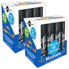 Kwik Stix - TPG60010-2 Bâtons de peinture à la tempera solide - paquet de couleur unique - noir - 12 par paquet - 2 paquets-Crayons Kwik Stix individuels pour ceux que vous utilisez le plus !
