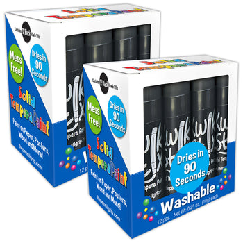Bâton de Crayon de Cire Soluble à Eau Non Toxiques enfants 12 Couleurs -SURENHAP Bâton de Crayon de Cire Soluble à Eau Non Toxiques enfants 12 Couleurs -SURENHAP