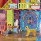 Magna-Tiles - Ensemble de construction magnétique Maison de jeu pour animaux de compagnie 50 pièces-Idéal à offrir en cadeau: C’est un excellent cadeau pour les enfants de 3 ans et plus qui aiment les animaux