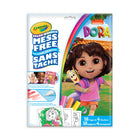 Crayola - Les pages à colorier Color Wonder sans dégâts et mini marqueurs - Dora-FACILE À ORGANISER ET À TRANSPORTER : L'emballage de type pochette sert de rangement réutilisable pour tes pages à colorier et tes marqueurs, ce qui le rend idéal pour les activités en déplacement et les voyages