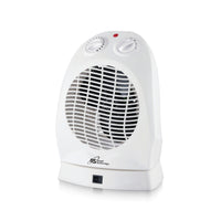 Royal Sovereign - HFN-130 Chauffage oscillant compact - Blanc-Radiateur à ventilateur oscillant de conception compacte