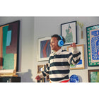 JBL - Junior 470NC Casque circum-auriculaire sans fil à réduction de bruit pour enfant - Bleu-Commandes simples