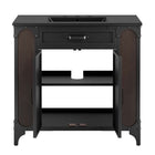 Modway - Steamforge 36" Vanette de salle de bain - Noir noir-8