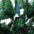 HOMCOM - Arbre de Noël de 6ft non éclairé sapin artificiel pleine taille avec support métallique-Sûr et stable avec une base de conception pliante robuste et durable offrant une stabilité supplémentaire Remarque : Pour obtenir une apparence pleine et touffue, veuillez répartir toutes les branches individuelles pour obtenir les meilleurs résultats.