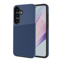 AXS - PROTech Plus étui mince anti-choc avec double couches pour Samsung Galaxy S25+ - Bleu Astral-Résistant aux chutes jusqu’a 10 pieds