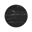 Modway - Lippa Rond de 20 po Faux marbre Table d’appoint - Or Noir-Assemblée requise
