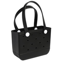 Merangue - Sac de plage petit format en EVA - Noir-Durable et résistant à l'eau – fabriqué en EVA de haute qualité pour une longue durée de vie.