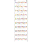 Teacher Created Resources - Tableau de stockage de fichiers à 10 pochettes - 14 po x 58 po - Confettis-Parfait pour organiser les fichiers des étudiants, les jeux de dossiers de fichiers, les formulaires et autres documents