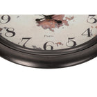 Monarch Specialties - Horloge - 20 po Rond - Horloge Murale - Brun - Transitionnel-Fabriqué à partir de matériaux de haute qualité, avec un cadre en plastique brun durable et une surface en verre transparent . pour usage intérieur uniquement