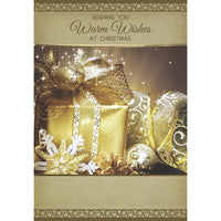 Mill Brook Studio - Cartes De souhaits Noël / Enveloppes - 5-3/8 po x 7-3/4 po - Meilleurs vœux - Paquet de 18-Cartes de souhaits qualité boutique