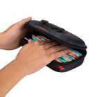 ZIPIT - Boîte de rangement pour manettes de jeu avec pochette intérieure - Noir-5