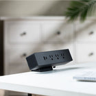 MotionGrey - Barre d’alimentation à pince pour bureau avec parasurtenseur et port USB-C - 3 prises et câble plat de 6 pieds - Noir-7