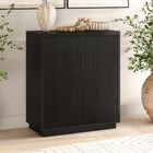 Hudson&Canal - Meuble d'appoint Alston 28 po de largeur - Grain noir-Caractéristiques assemblage facile